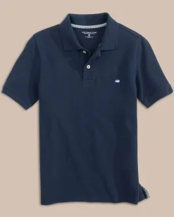 Boys Skipjack Polo Shirt<Southern Tide Fashion