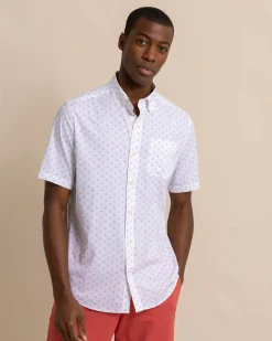 Brrr° Intercoastal Beach Voyager Short Sleeve Sport Shirt<Southern Tide Clearance