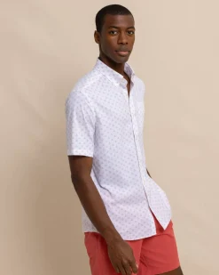 Brrr° Intercoastal Beach Voyager Short Sleeve Sport Shirt<Southern Tide Clearance
