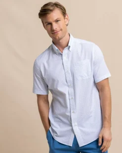 Brrr° Intercoastal Casual Water Short Sleeve Sport Shirt<Southern Tide Discount