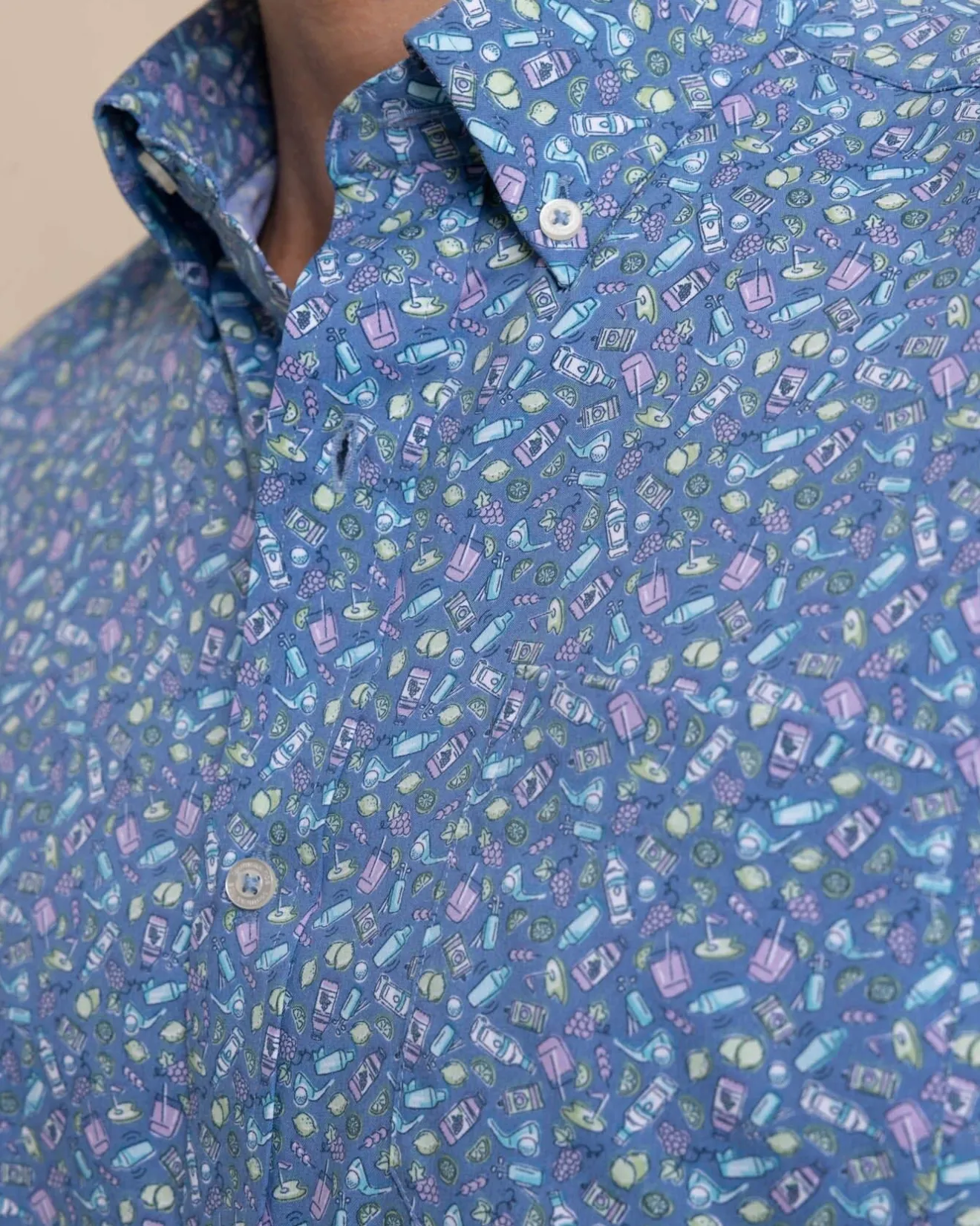 Brrr° Intercoastal Dazed And Transfused Short Sleeve Sport Shirt<Southern Tide Flash Sale
