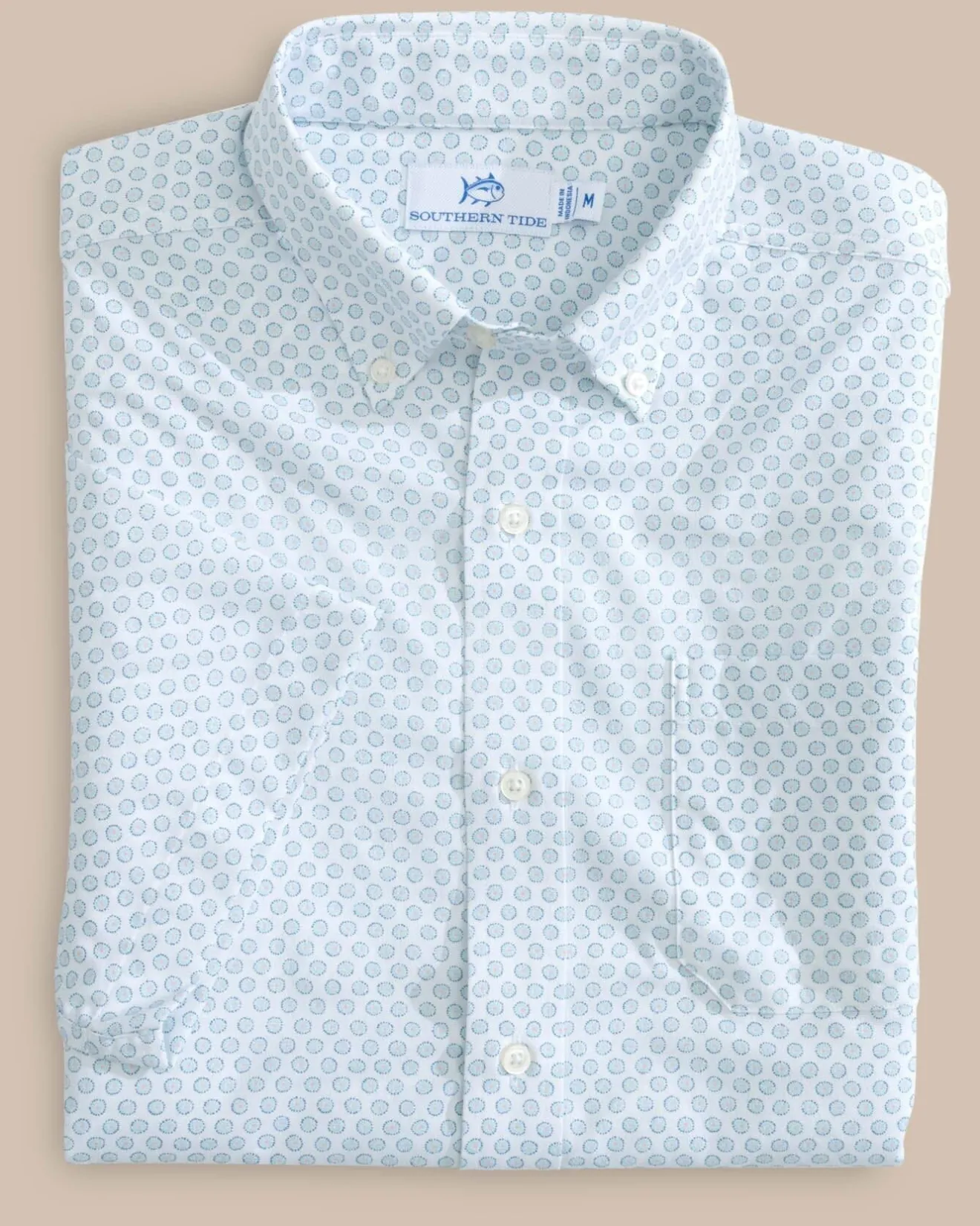 Brrr° Intercoastal Floral To See Short Sleeve Sport Shirt<Southern Tide Cheap