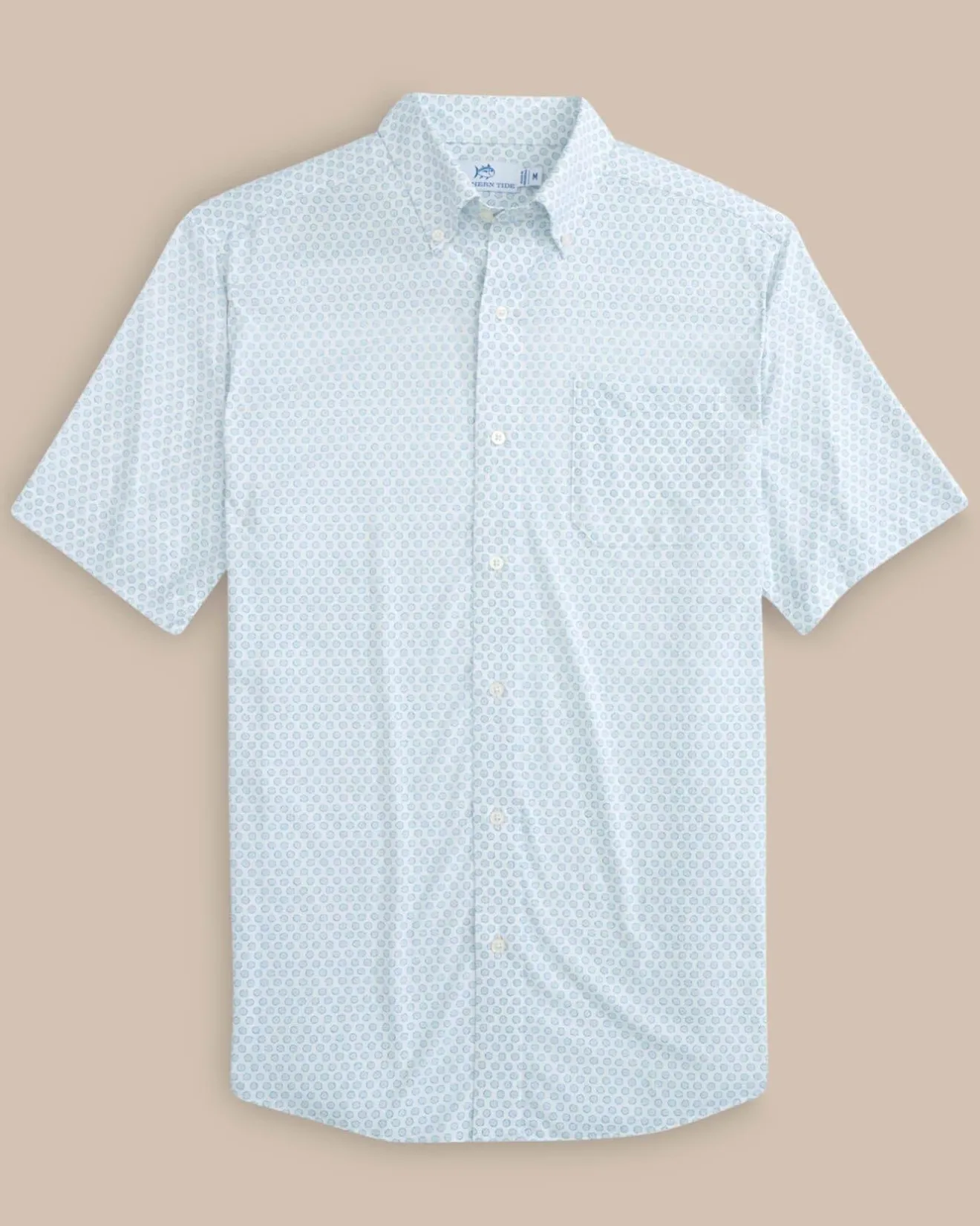 Brrr° Intercoastal Floral To See Short Sleeve Sport Shirt<Southern Tide Cheap