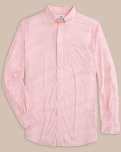 Brrr° Intercoastal Mcbee Check Long Sleeve Sport Shirt<Southern Tide New
