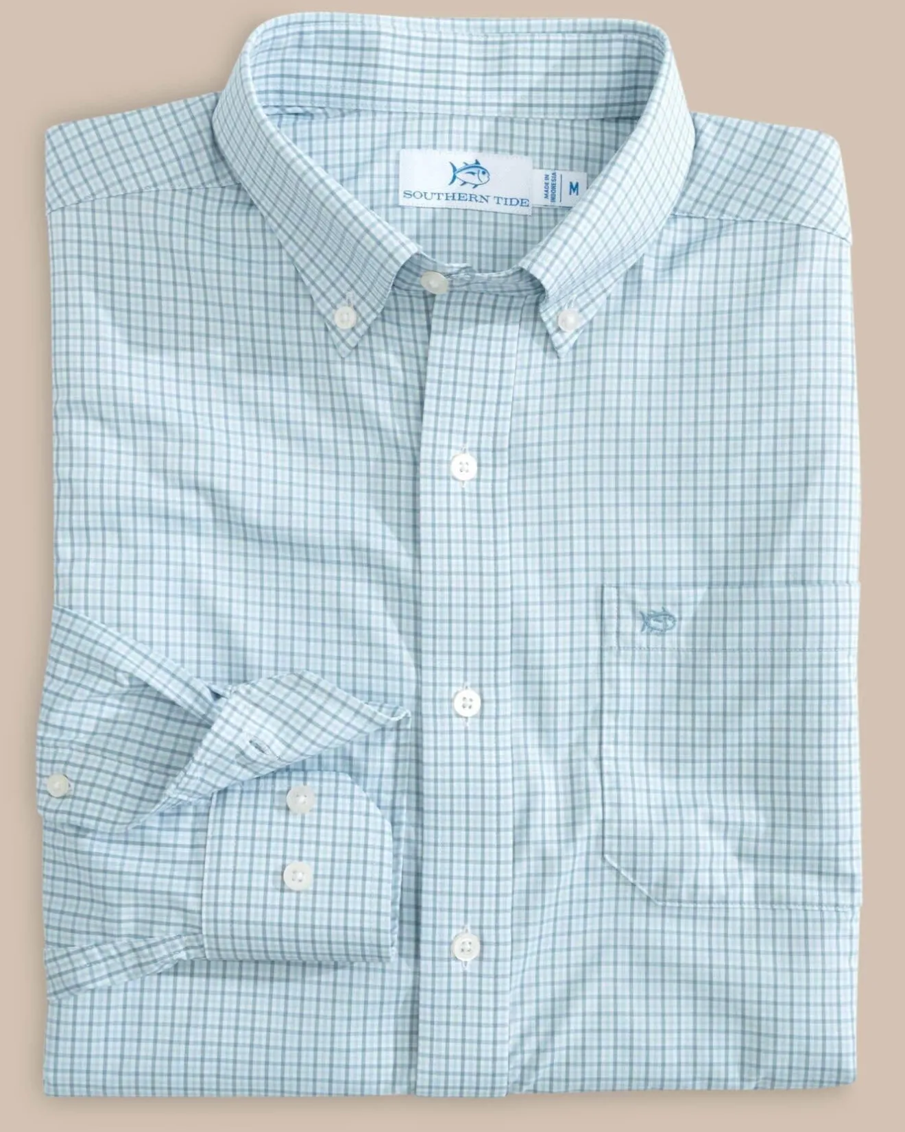 Brrr° Intercoastal Mcbee Check Long Sleeve Sport Shirt<Southern Tide New