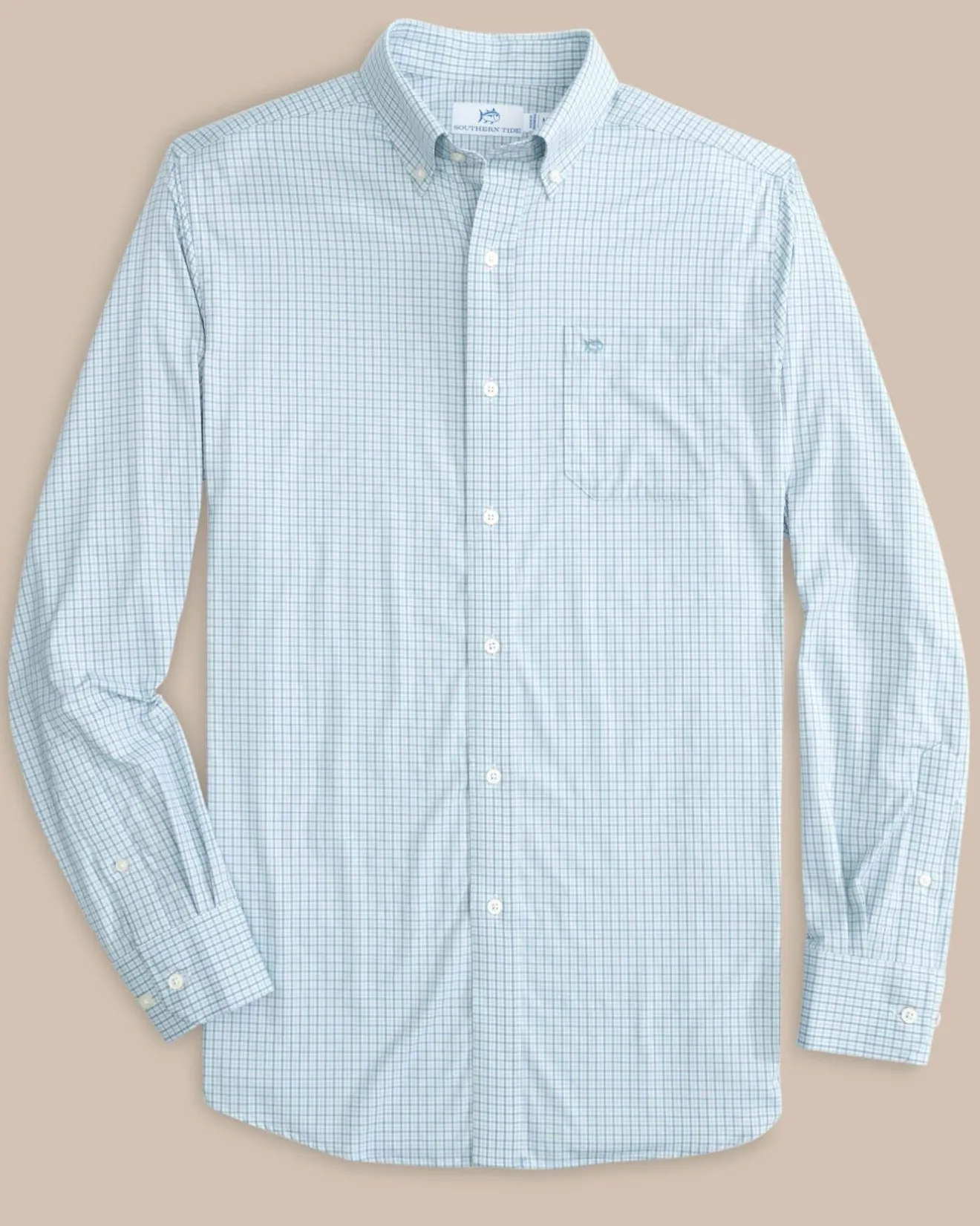 Brrr° Intercoastal Mcbee Check Long Sleeve Sport Shirt<Southern Tide New