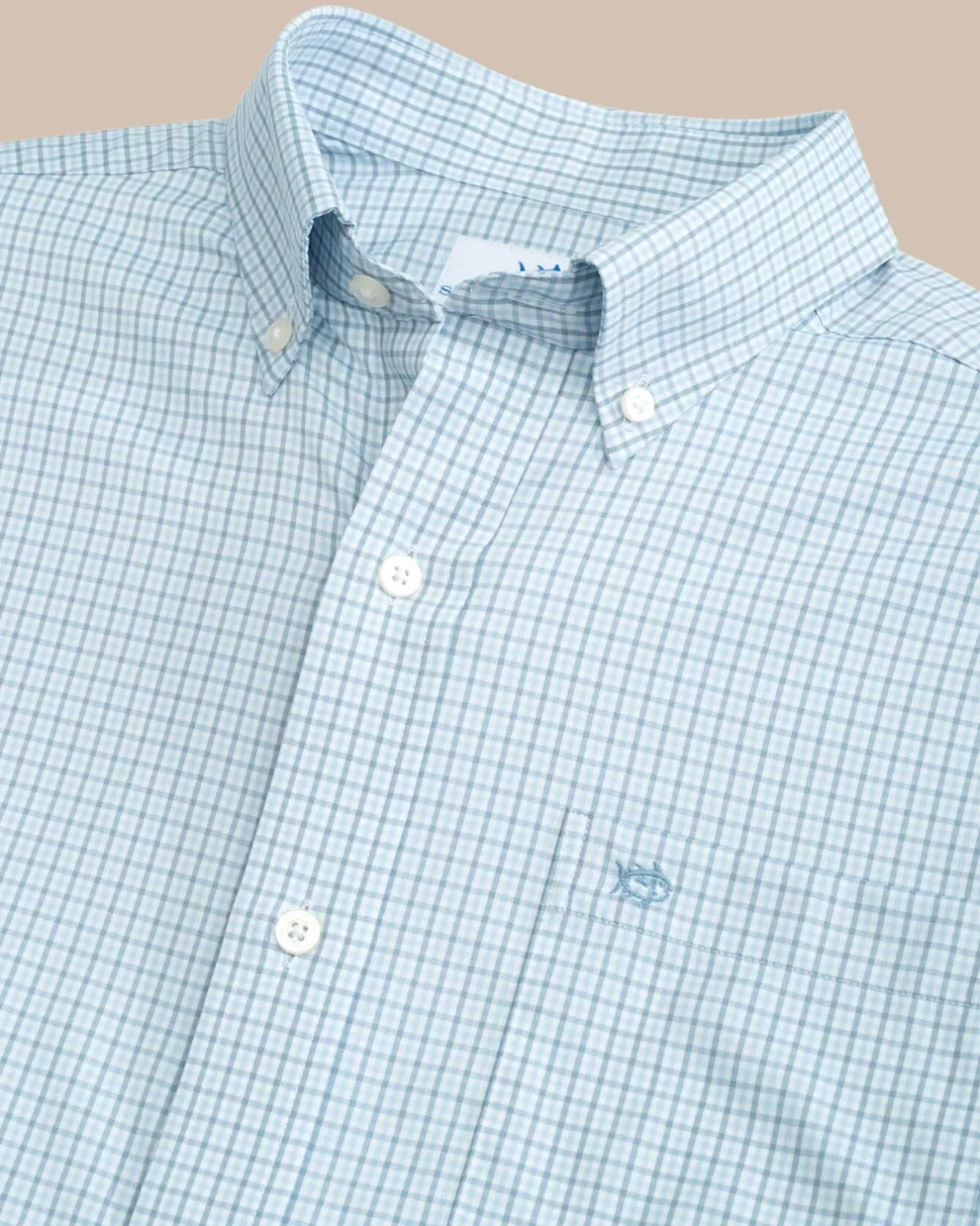 Brrr° Intercoastal Mcbee Check Long Sleeve Sport Shirt<Southern Tide New