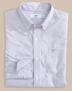Brrr° Intercoastal Mcbee Check Long Sleeve Sport Shirt<Southern Tide New