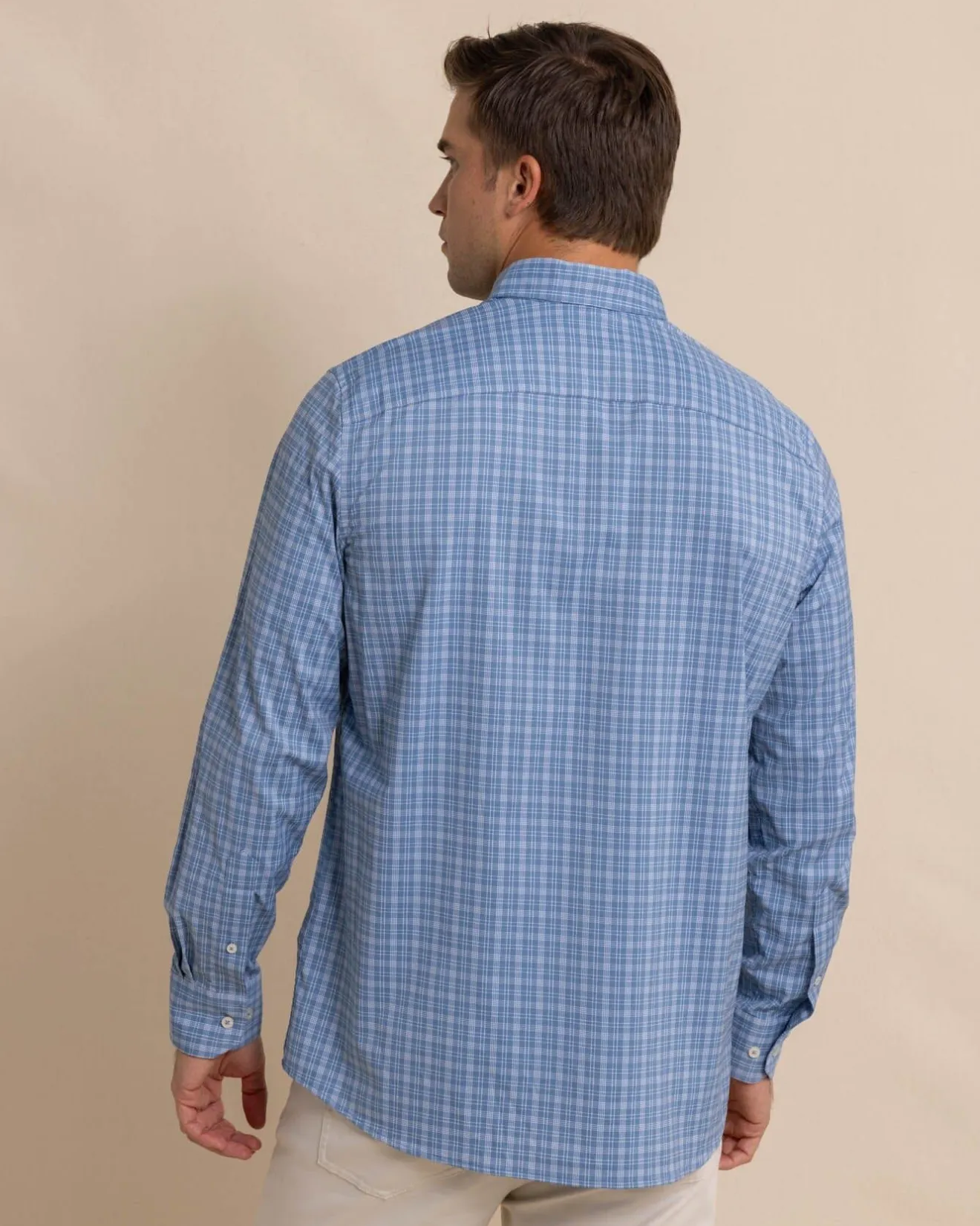 Brrr° Intercoastal Pettigru Plaid Long Sleeve Sport Shirt<Southern Tide Fashion