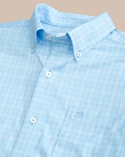 Brrr° Intercoastal Pettigru Plaid Long Sleeve Sport Shirt<Southern Tide Fashion