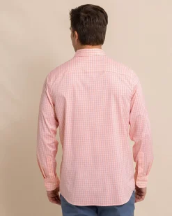Brrr° Intercoastal Poinsett Plaid Long Sleeve Sport Shirt<Southern Tide Fashion