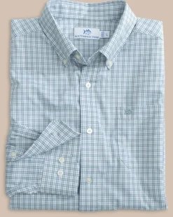 Brrr° Intercoastal Poinsett Plaid Long Sleeve Sport Shirt<Southern Tide Fashion