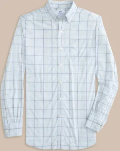 Brrr° Intercoastal Rainer Check Long Sleeve Sport Shirt<Southern Tide Sale