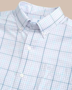 Brrr° Intercoastal Rainer Check Long Sleeve Sport Shirt<Southern Tide Sale