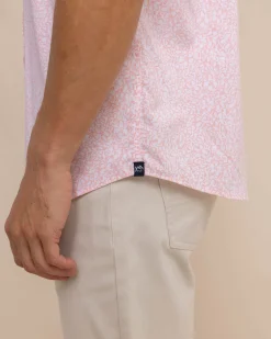 Brrr° Intercoastal That Floral Feeling Short Sleeve Sport Shirt<Southern Tide Best Sale