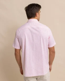 Brrr° Intercoastal That Floral Feeling Short Sleeve Sport Shirt<Southern Tide Best Sale