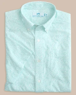 Brrr° Intercoastal That Floral Feeling Short Sleeve Sport Shirt<Southern Tide Best Sale