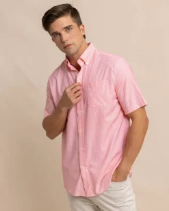 Brrr° Intercoastal What The Shell Short Sleeve Sport Shirt<Southern Tide Shop