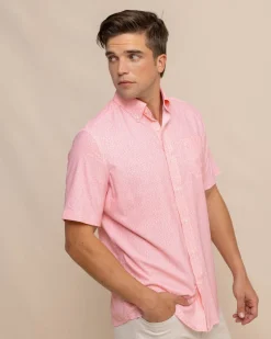 Brrr° Intercoastal What The Shell Short Sleeve Sport Shirt<Southern Tide Shop