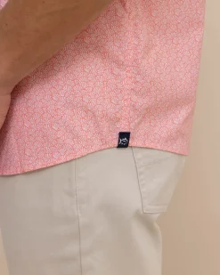 Brrr° Intercoastal What The Shell Short Sleeve Sport Shirt<Southern Tide Shop