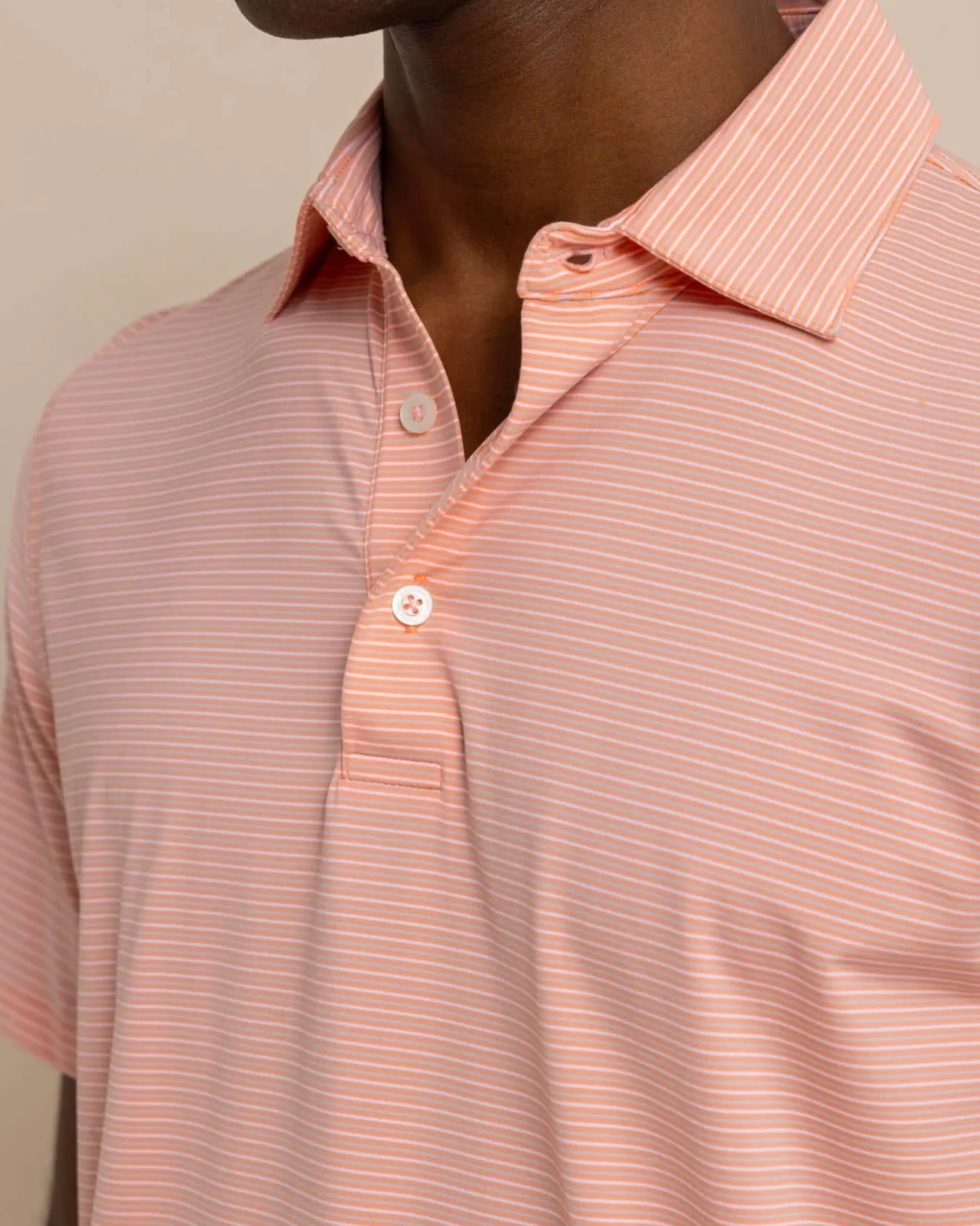 Brrr°-Eeze Baytop Stripe Performance Polo<Southern Tide Online