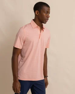 Brrr°-Eeze Baytop Stripe Performance Polo<Southern Tide Online