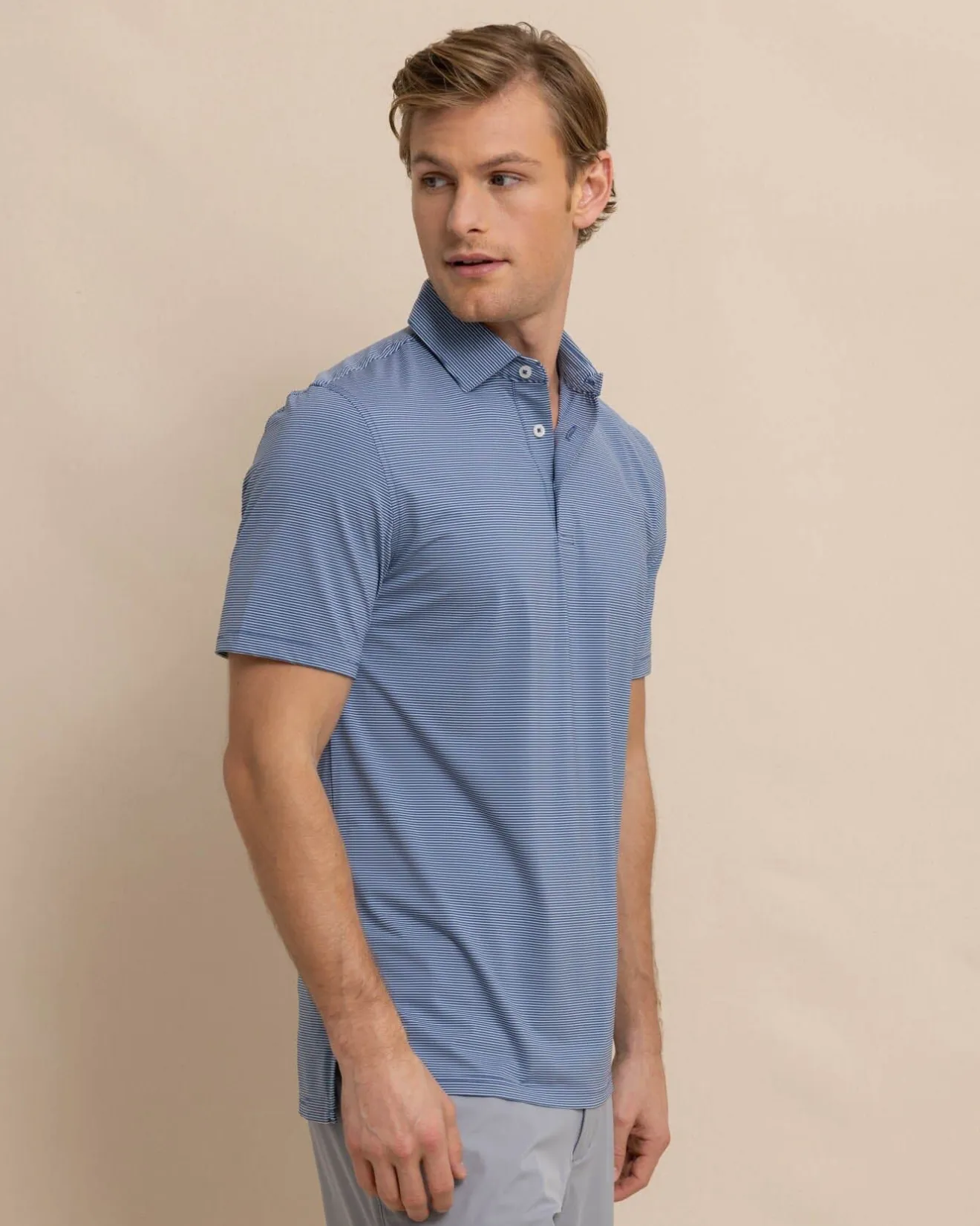 Brrr°-Eeze Baytop Stripe Performance Polo<Southern Tide Online