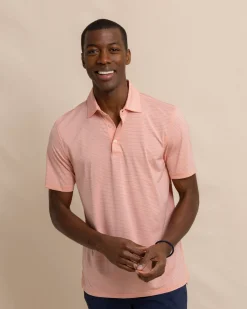 Brrr°-Eeze Baytop Stripe Performance Polo<Southern Tide Online