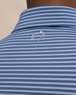 Brrr°-Eeze Beattie Stripe Performance Polo<Southern Tide Store