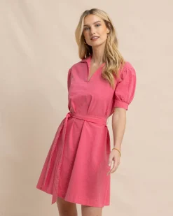 Calan Washed Seersucker Dress<Southern Tide Best Sale