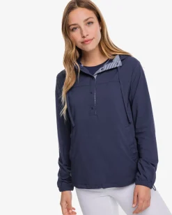 Calie Pop Placket Popover<Southern Tide Cheap