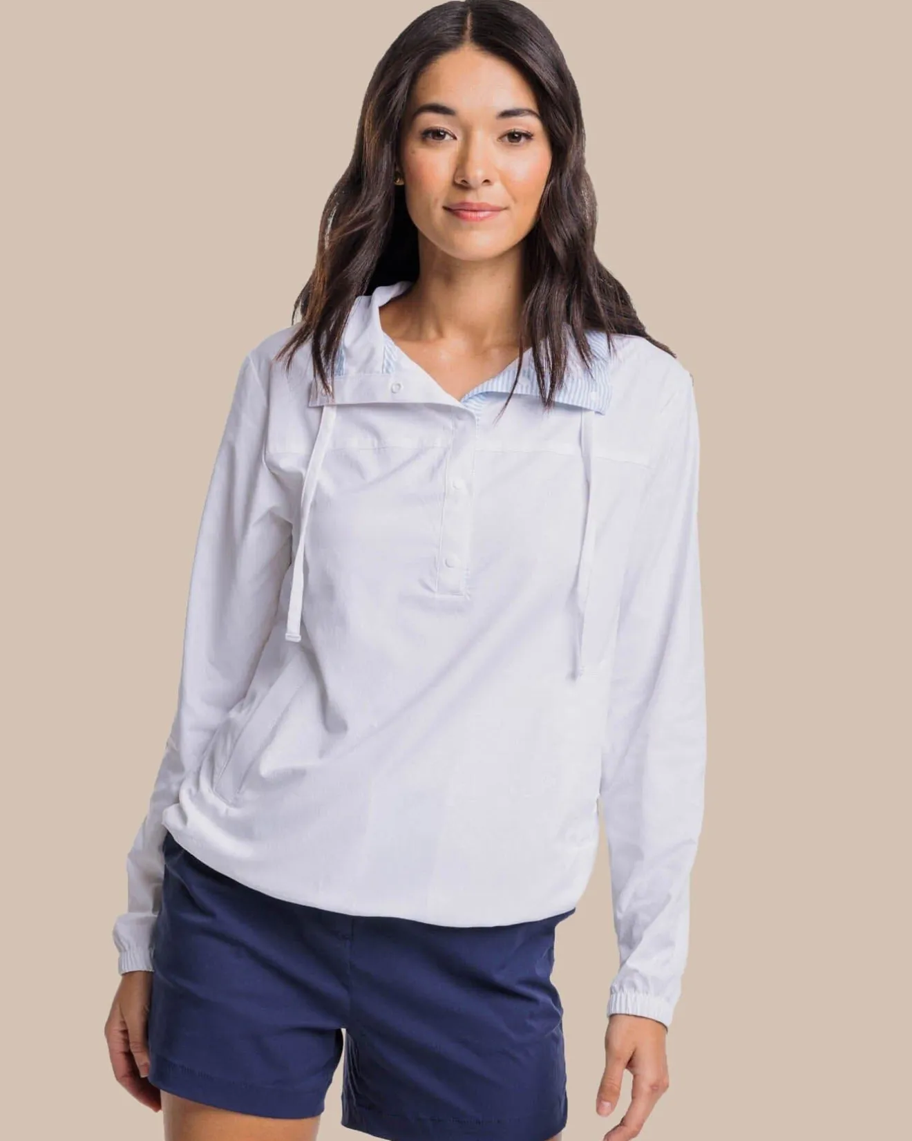 Calie Pop Placket Popover<Southern Tide Cheap