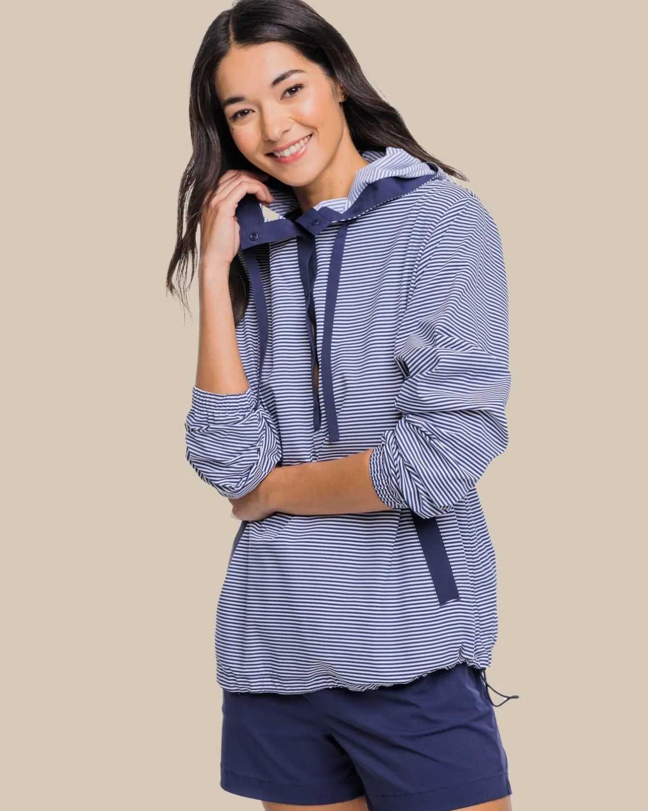 Calie Skip Stripe Popover<Southern Tide Sale