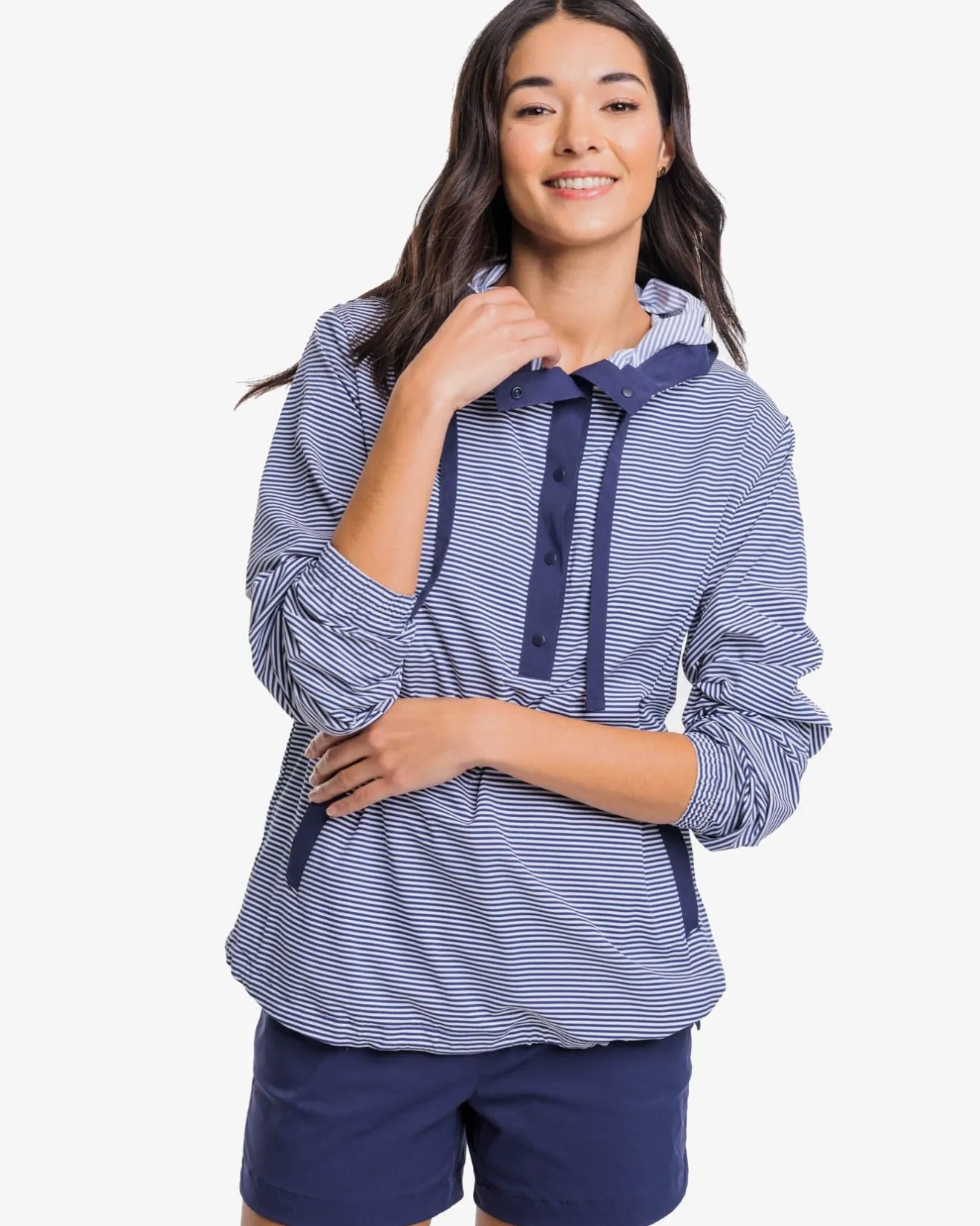 Calie Skip Stripe Popover<Southern Tide Sale