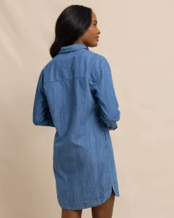 Cam Denim Dress<Southern Tide Online