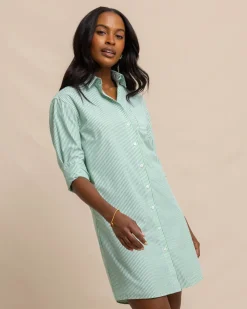 Cam Stripe Poplin Dress<Southern Tide Best Sale