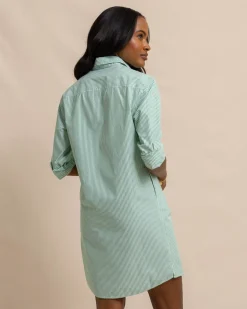 Cam Stripe Poplin Dress<Southern Tide Best Sale