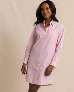 Cam Stripe Poplin Dress<Southern Tide Best Sale