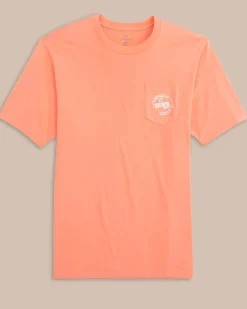 Caps Off Badge Short Sleeve T-Shirt<Southern Tide Cheap