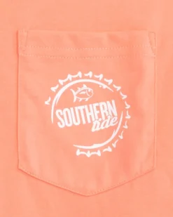 Caps Off Badge Short Sleeve T-Shirt<Southern Tide Cheap