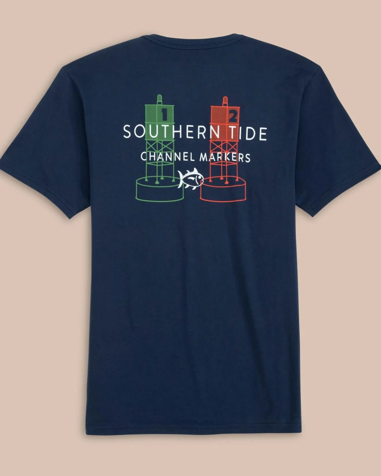 Channel Marker Buoy Short Sleeve T-Shirt<Southern Tide New