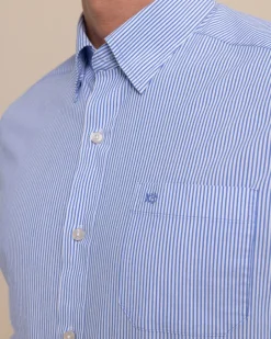 Charleston Granby Stripe Long Sleeve Sport Shirt<Southern Tide Flash Sale