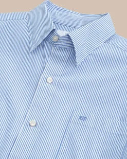 Charleston Granby Stripe Long Sleeve Sport Shirt<Southern Tide Flash Sale