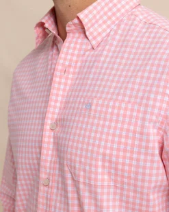 Charleston Roanoke Check Long Sleeve Sport Shirt<Southern Tide Hot