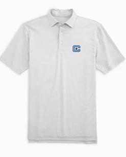 Citadel Bulldogs Driver Spacedye Polo Shirt<Southern Tide Online