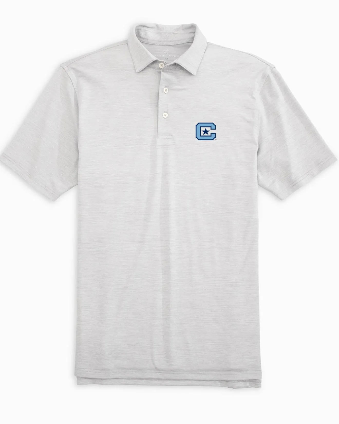 Citadel Bulldogs Driver Spacedye Polo Shirt<Southern Tide Online