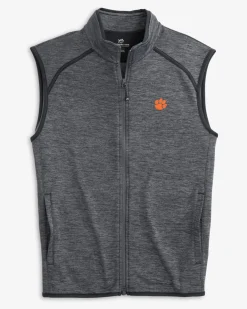 Clemson Tigers Baybrook Heather Vest<Southern Tide Flash Sale