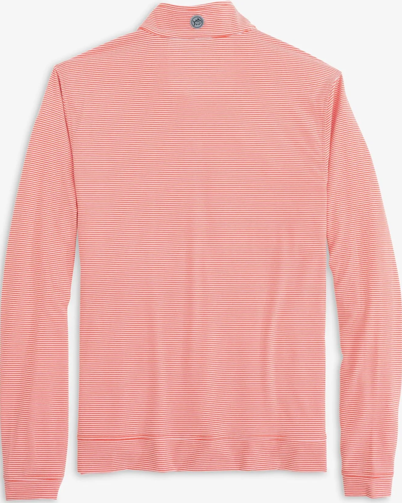 Clemson Tigers Cruiser Micro-Stripe Heather Quarter Zip<Southern Tide Clearance