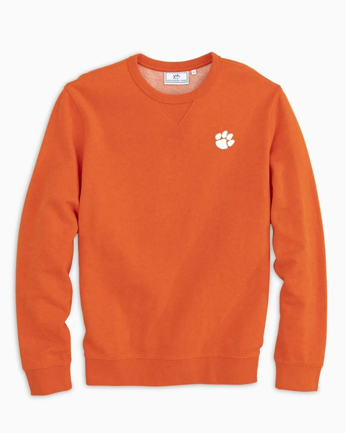 Clemson Upper Deck Pullover Sweatshirt<Southern Tide New