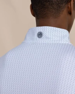 Clubbin' It Print Cruiser Quarter Zip<Southern Tide Best
